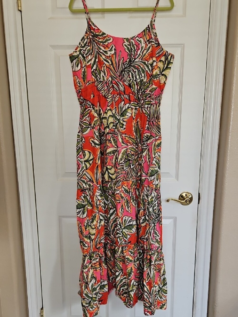 BN Tropical Print Linen Dress - Picture 9 of 9